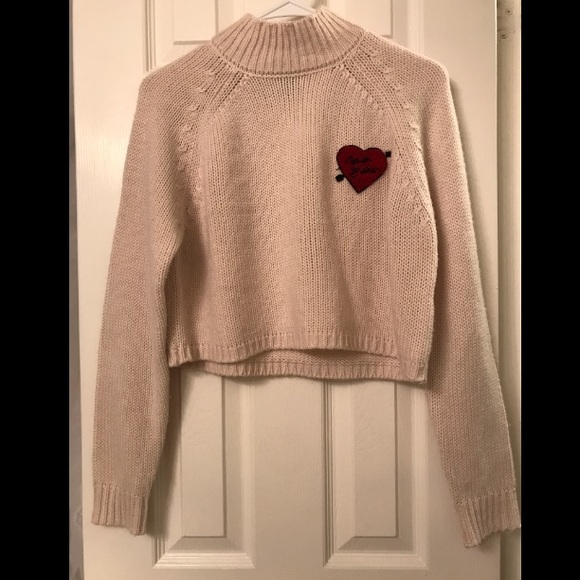 Cropped Knitted Sweater - Picture 2 of 7
